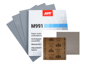3000 водостойкая наждачная бумага APP MATADOR 991 /коричневая / 230x280мм /50/500