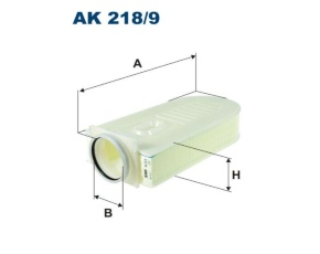 AK218/9 Фильтр воздушный MB W204/212/166/221 2.2D-5.0