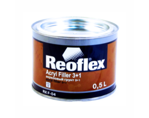 Грунт Reoflex 3+1 2К Acryl Filler  белый  0,5л  БЕЗ ОТВ. (отв. 0,17л)  /в кор.6//660