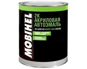601 Черная  Mobihel  2К акриловый автолак 0,75л /6