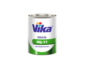 Эмаль Vika НЦ-11 Черная  0,7кг /в кор.6