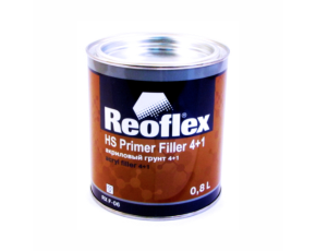 Грунт Reoflex 4+1 2К HS Primer Filler красный  0,8л БЕЗ ОТВ. (отв. 0,2л)  /в кор.6//480