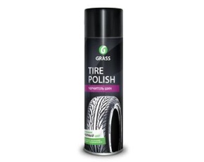Чернитель-полироль шин GraSS TIRE POLISH эффект мокрых шин 500мл 700670  /12