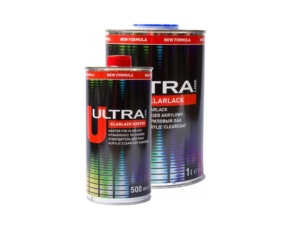 Лак ULTRA KLARLACK 600 HS NOVOL быстросохнущий 2+1  1л БЕЗ ОТВ(отв. ULTRA KLARLACK 600 0,5л)/в кор.6