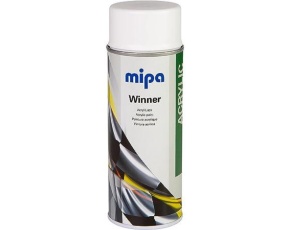 Краска акриловая MIPA Winner Acryl-Lack  белая матовая аэрозоль 600мл /в кор.6