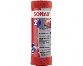Салфетка SONAX микрофибра для полировки кузова 40х40см 2шт.