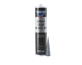 Герметик распыляемый SOLID PROF MS SPRAY BLACK черный 290 мл 291.SP.BL СТОП ЦЕНА