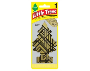 Ароматизатор ёлка - "Little Trees" ЗОЛОТО (GOLD)/24