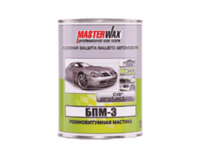 Мастика БПМ-3 MasterWAX  резино-битумная  1кг  /в кор.12