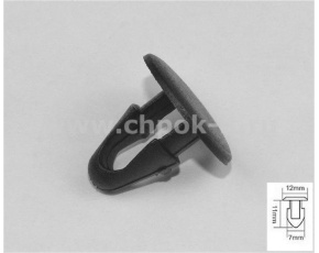 12445 (№36) Крепление Chpok it  Toyota, GM   /50