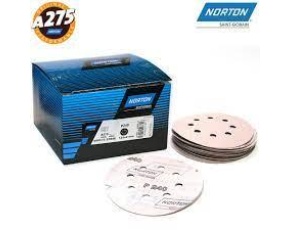 Круг Norton Pro A275  P80 Ø125мм  8 отв /100