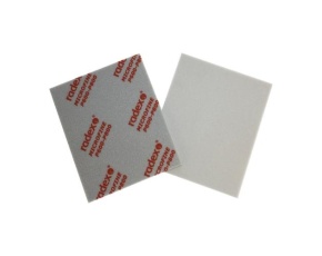 Губка абразивная  RADEX Microfine  ≈ P600-800 140ммх115мм  320800  /в уп.20