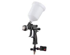 Краскопульт Genesi CARBONIO 360 HTE CLEAR с верх. б. 0,68л d.1.4 Walmec (без манометра) 962014