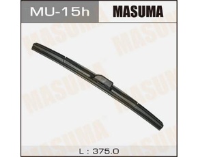 Дворник гибридный Masuma 15" крюк боков.крепление 375мм  MU-15h