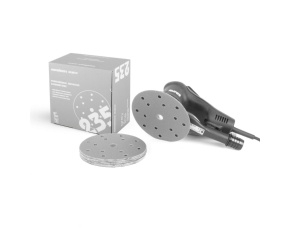 Круг абразивный Sandwox Grey  P1000 D125 мм на плен основе 8 отв. /в уп.100