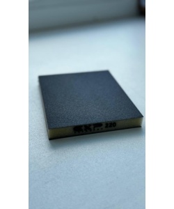 Губка абразивная двухсторонняя EXP Р220 UltraFineFoam (Р500-800) 120x100x12мм