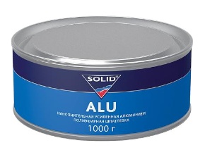 Шпатлевка Alu SOLID с алюминием 1кг  /10