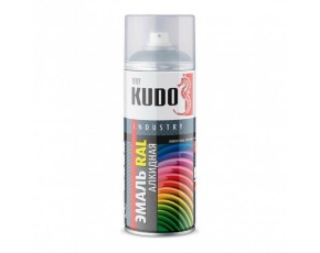Белая яркая универсальная RAL9016  KUDO 520мл KU-09016/в кор.12