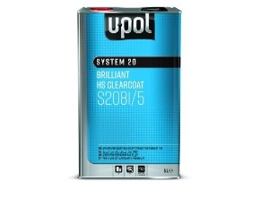 Лак U-POL HS Clear Brilliant 2:1 5л  (без отверд. 2030/2032)  S2081 /2