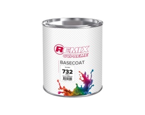 732RMS Эмаль REMIX SUPREME Extra Black, 3,75л /4
