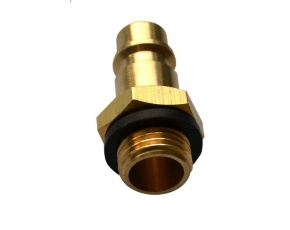 Быстроразъемное соединение RP208328 "папа", 1/4', внешняя резьба, &lt;немецкий&gt; тип, латунь HUBERTH/10