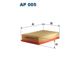 AP005 Фильтр возд A6/A80/A100/PASS(B3/B4) (LX296)