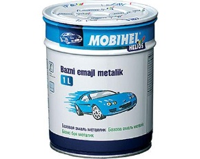 492 Блюз Mobihel Базовая эмаль металлик  1л. /в кор.6