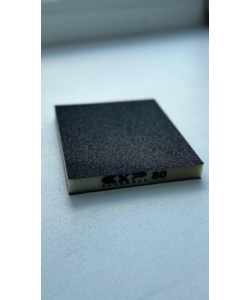Губка абразивная двухсторонняя EXP Р80 FineFoam (Р120-150) 120x100x12мм