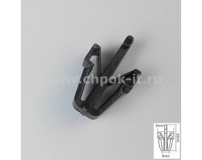 13810 Крепление Chpok it  решётки радиат. Isuzu, Mazda, Mitsubishi, Toyota, Ford, Honda, Chrysler /50