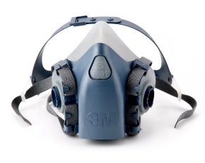 Полумаска 3M 7501 (малая) S силиконовая