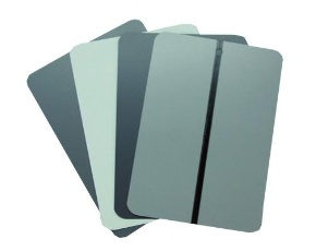 Металлические тест-пластины JetaPRO 150х105х0,15 мм светло-серый 5861301 /100шт