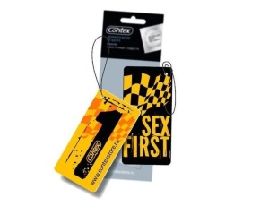 Ароматизатор CONTEX Sex FIRST (Прохлада ночного сада)/в уп.10/в кор.100