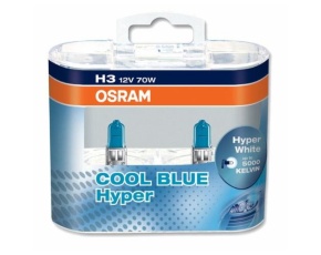 H3 (70) PK22s COOL BLUE HYPER+off road 12V OSRAM