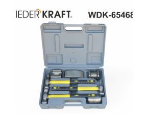 Набор для рихтовки кузова а/м (3 молотка, 4 наковальни) Wieder Kraft WDK-65468