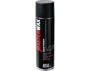 Мастика Бастион MasterWax полимерно-битумная 650мл аэрозоль /12