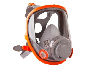 Полнолицевая маска с двойным фильтром для защиты от пыли, аэрозолей, газов р.М JetaPRO 5950i
