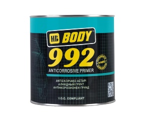 Грунт Body 992 1К антикор  серый 1л  /6