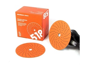 Круг Sandwox ORANGE CERAMIC Р120 150мм  Multi holes на бумажной основе, керамика 15 отв./50шт