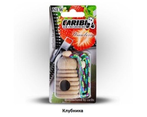 Ароматизатор CARIBI Парфюм деревян.флакон STRAWBERRY