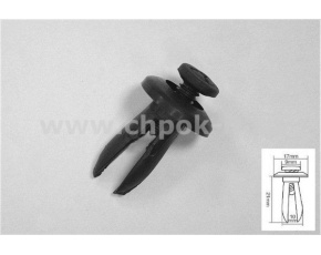 11017 (№141) Крепление Chpok it  крепление бампера 17/10-12/РОМ (Е100017)  /100