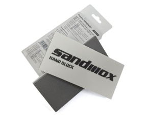 Ручной шлифовальный блок-ракель Sandwox 125х60х12мм,вспененный полиуретан,гибкий  04.60.125.06  /2шт