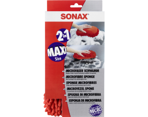 Губка SONAX из микрофибры для мойки автомобиля