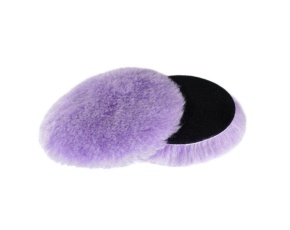 Полировальник A302 PURPLE WOOL PAD RO 130мм шерстяной на липучке (ворс 23мм) HWPROV-130