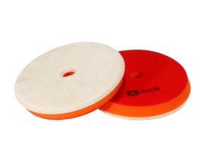 Полировальник A302  WOOL CUTTING PAD 150/160 меховой на поролоне (ворс 7мм)  WPF-150