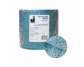 Салфетки нетканые JETA PRO PolyPro 0470 для обезжир.голубые (звездочка) 32х36см/ РУЛОН  500шт.