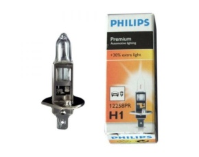 H1 (55) Р14.5s+30% PREMIUM 12V  PHILIPS P-12258PR /10 Автолампа